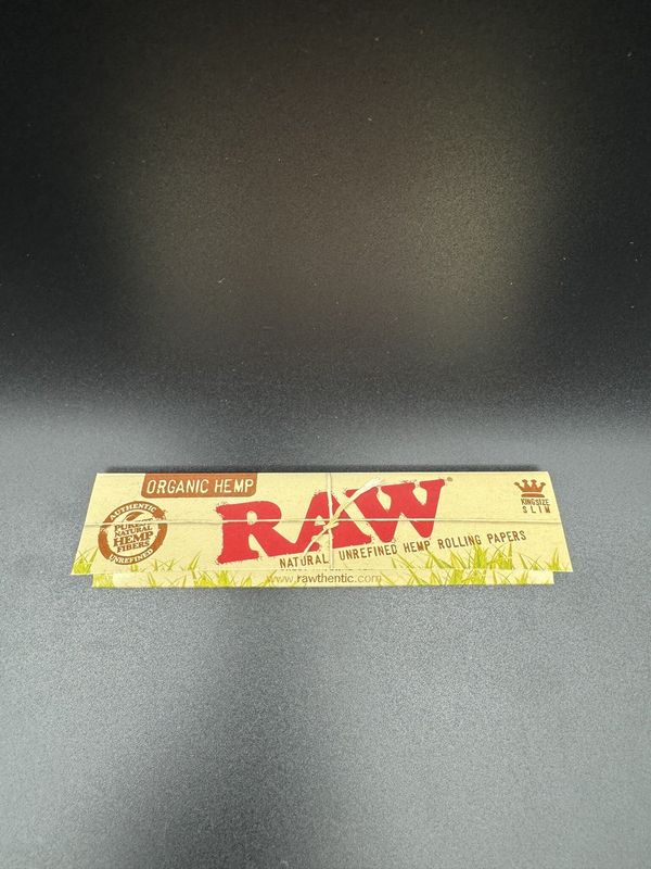 Raw Organic Hemp King Size Slim 32 Leaves