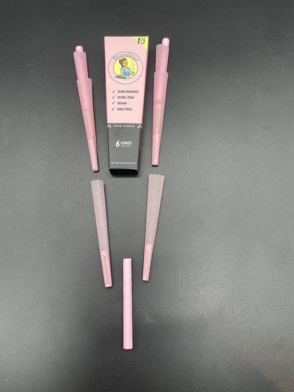 Blazy Susan Pink Cones -