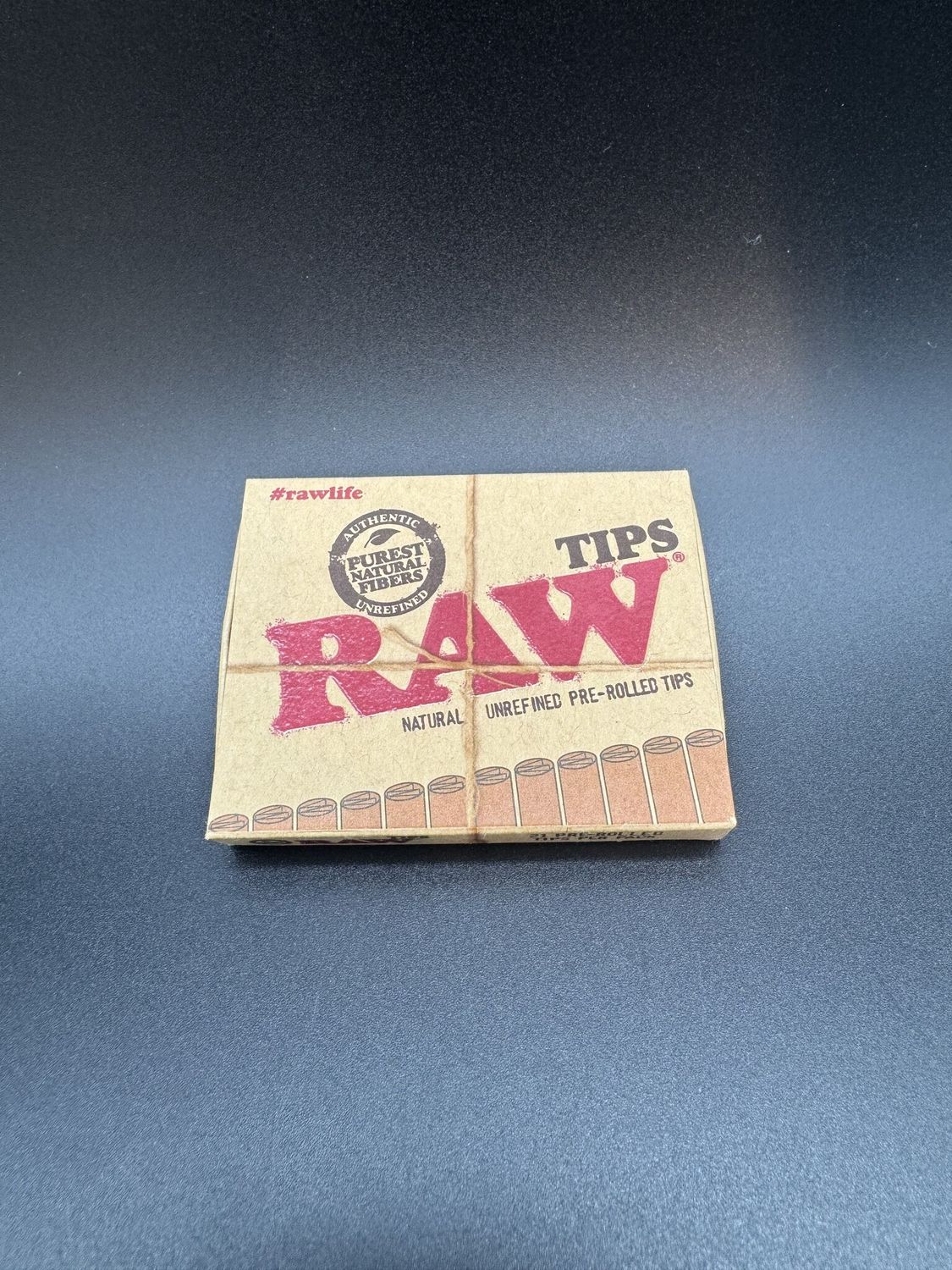 Raw Pre-Rolled 21 Tips Per Pack