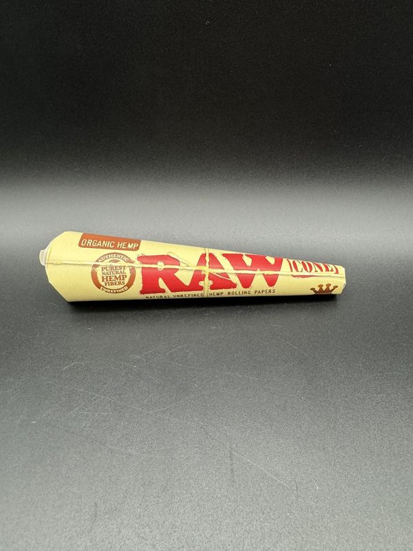 Raw Organic Hemp Cone King Size 3pack