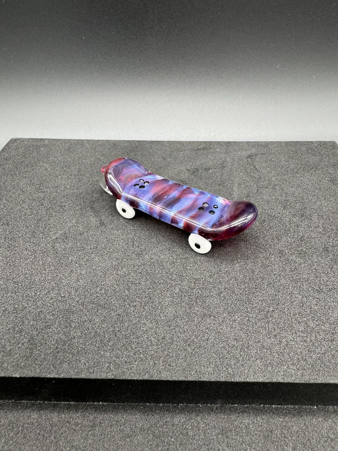 shackk glass skateboard pendant