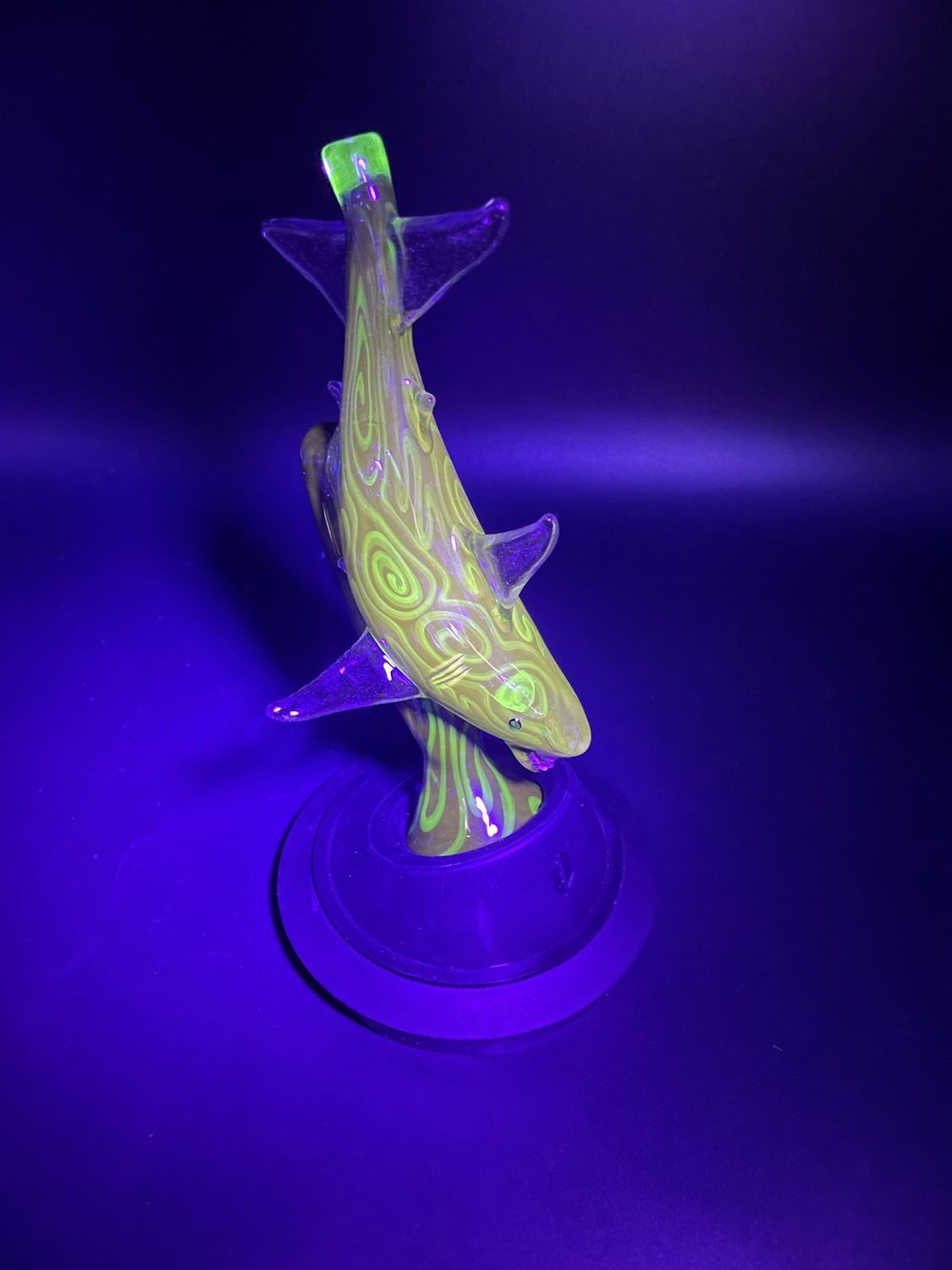 vip glass shark puffco attachment