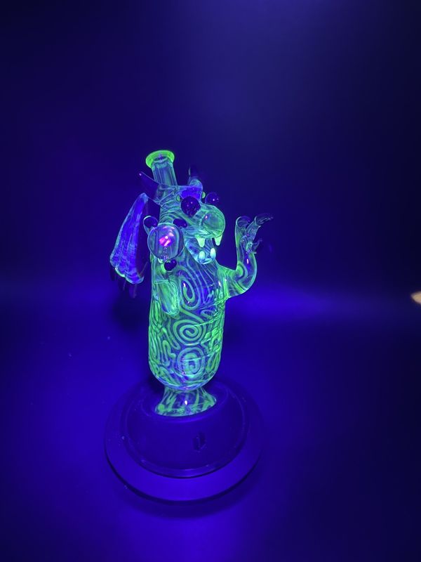 vip glass puffco attachment dragon with opal
