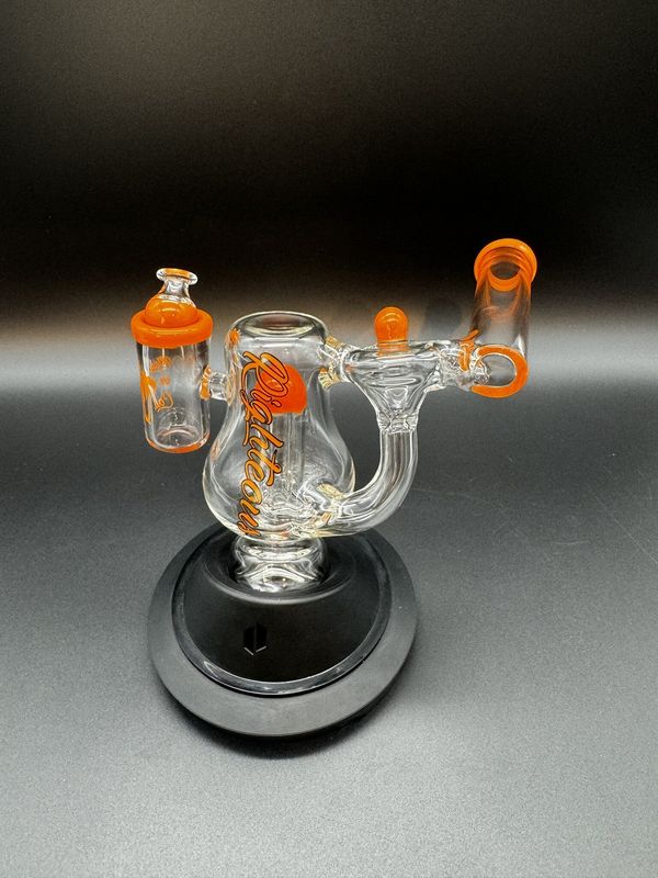 Righteous Glass Made in Cali puffco top with cap