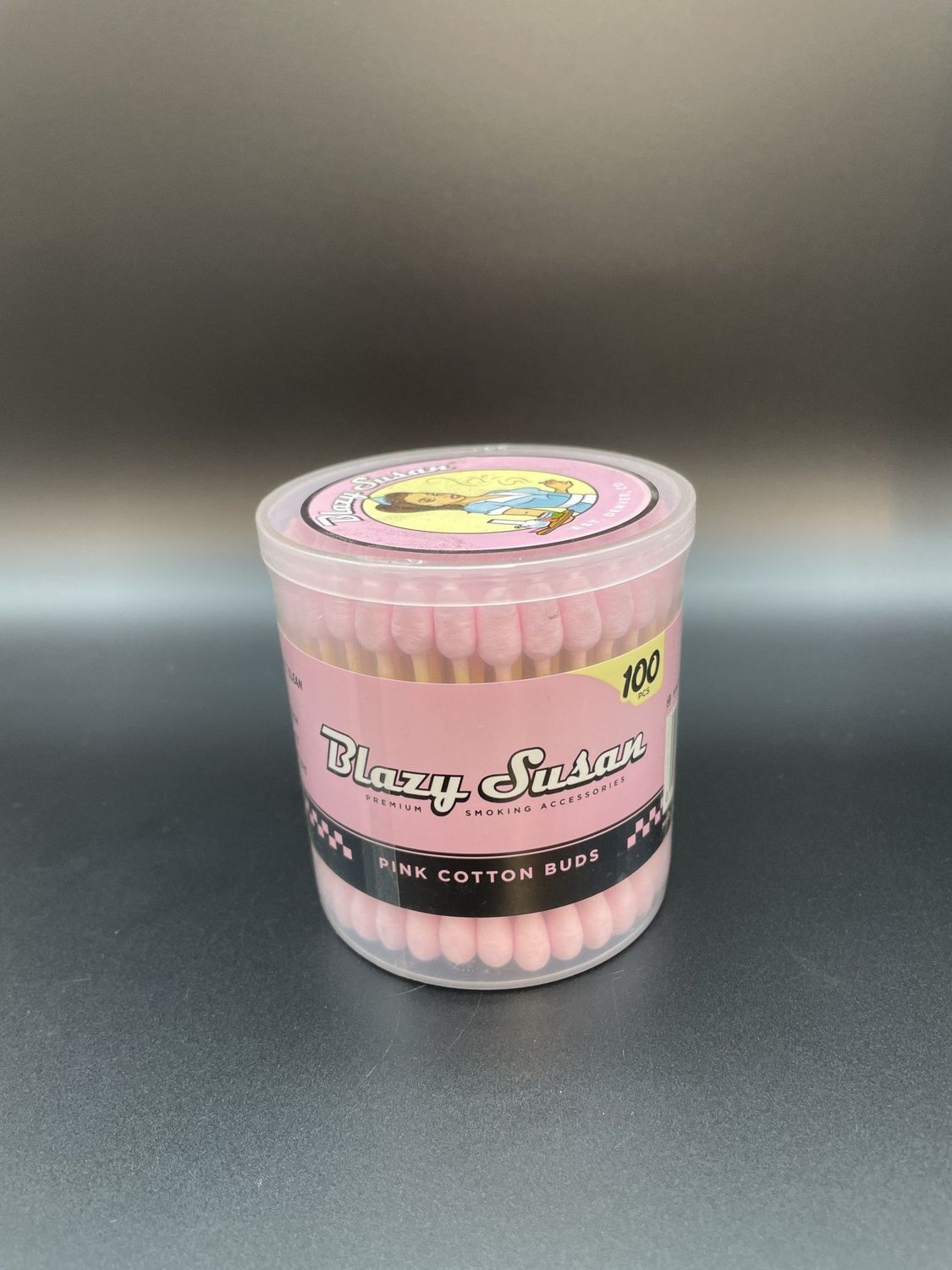 Blazy Susan Pink Cotton Buds 100pc
