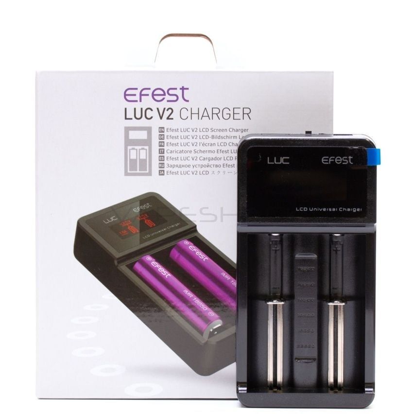 eFest LUC V2 Charger 18650 2 Bay Charger
