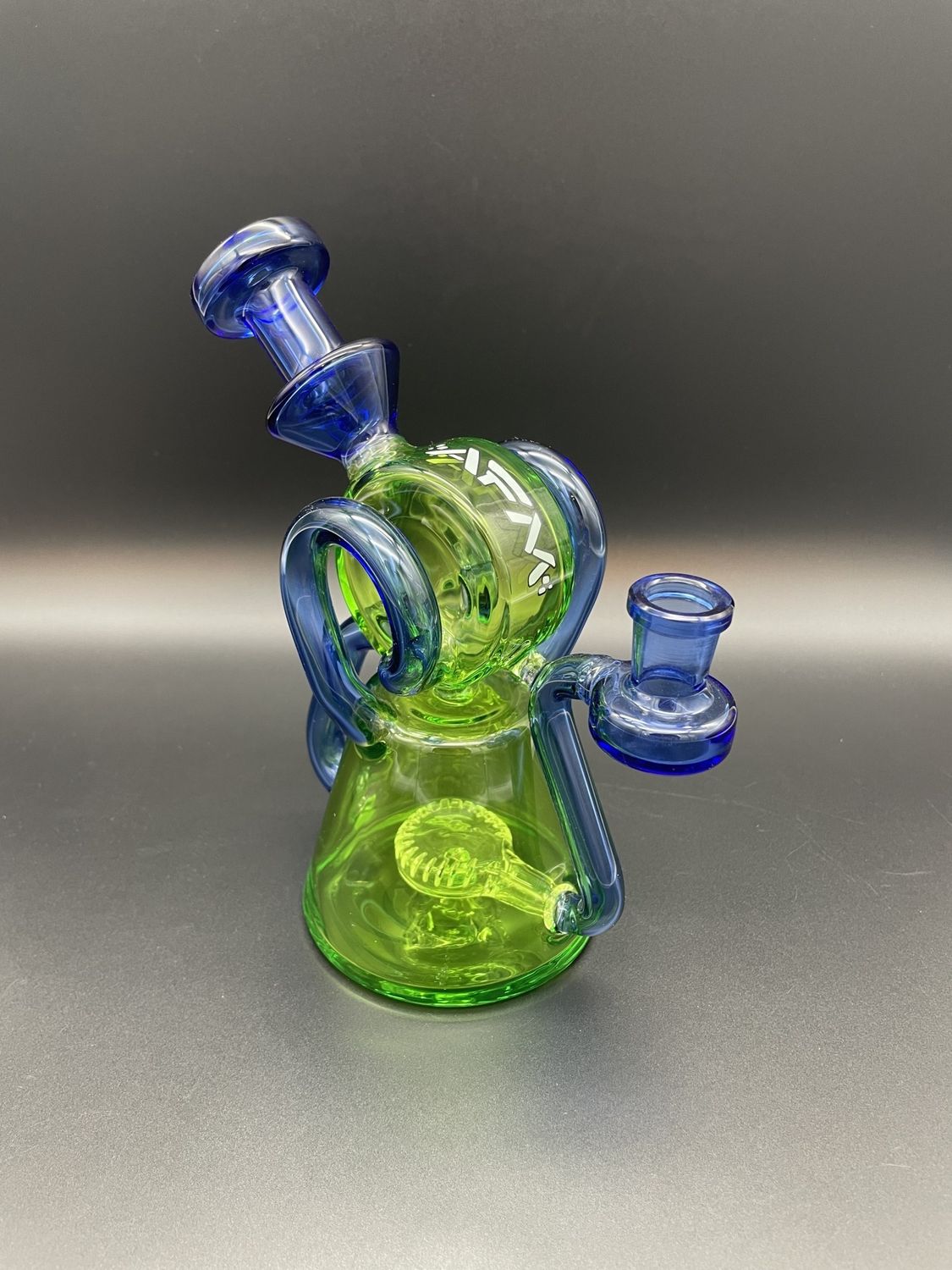 Alien Flower Monkey Green Blue Dual Recycler