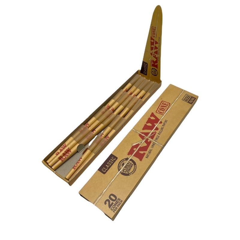 Raw Classic Cone Single Size 70/45 20 Pack