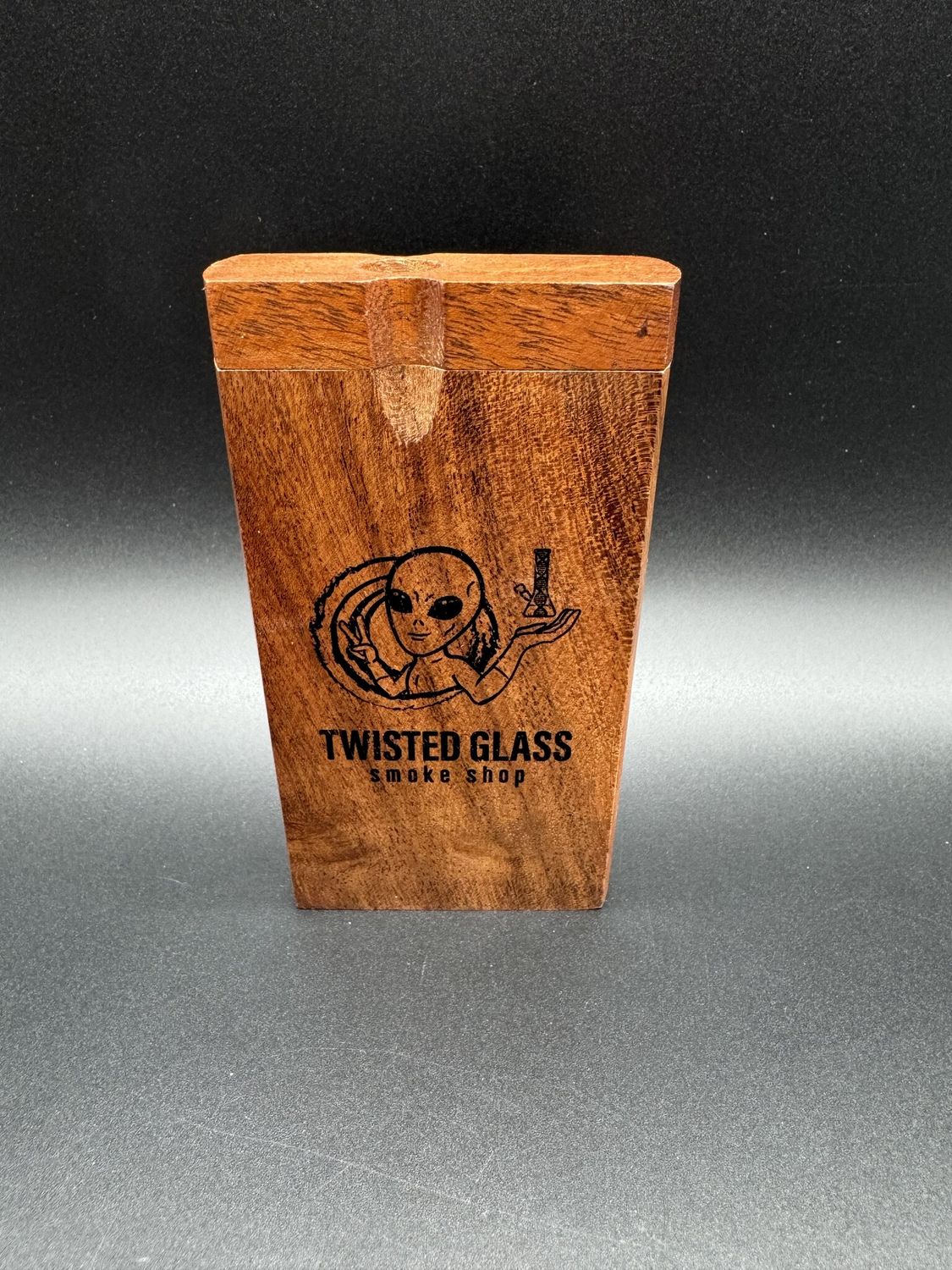 Twisted Glass Smoke Shop Dugout - Alien Logo