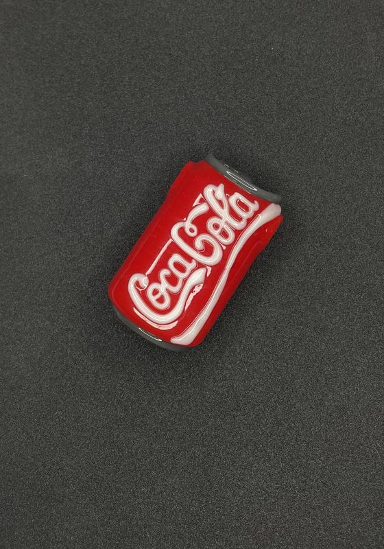 heretic glass pendant coke can