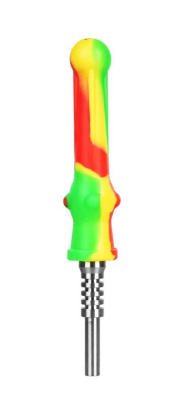 Silicone Nectar Collector w Titanium Tip 