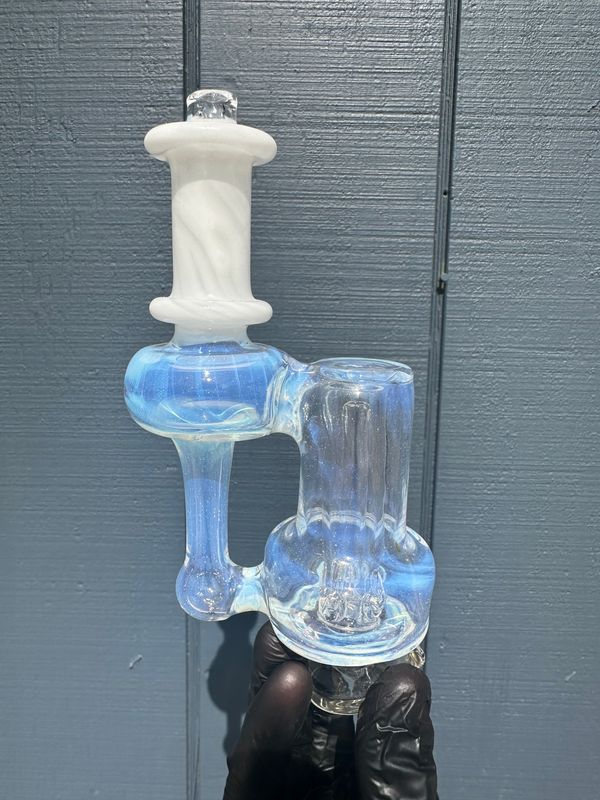 Coopers Glass Puffco Top rbr White