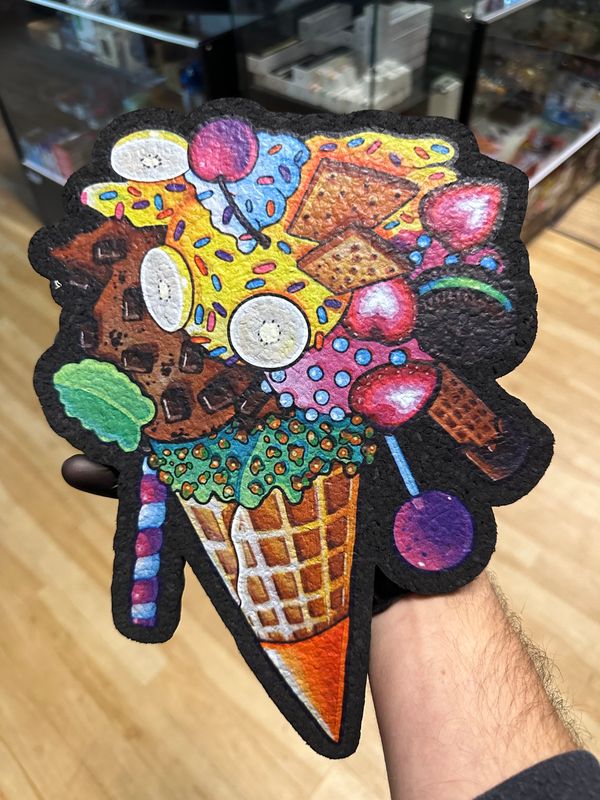 Mood mat ice cream explosion