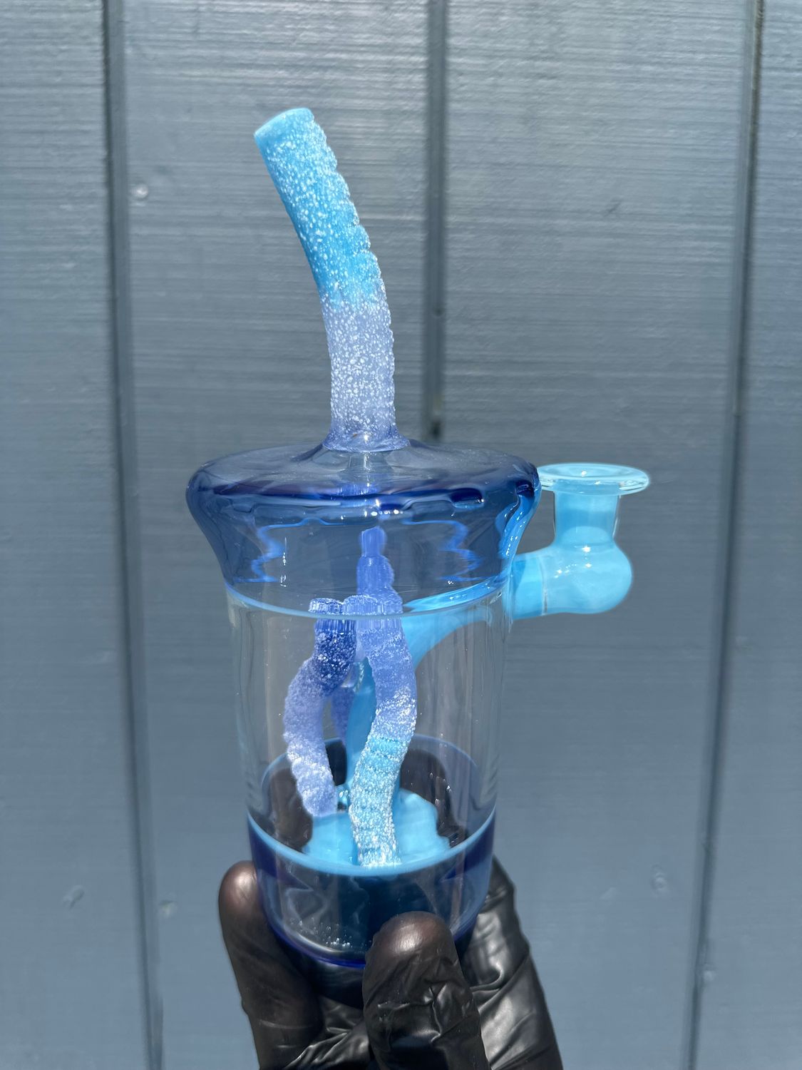 Emperial Candy Cup Sour Straw Rig, Color: Blue/ Teal