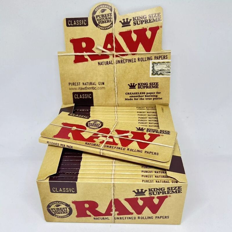 Raw Classic King Size Supreme - 40 pack