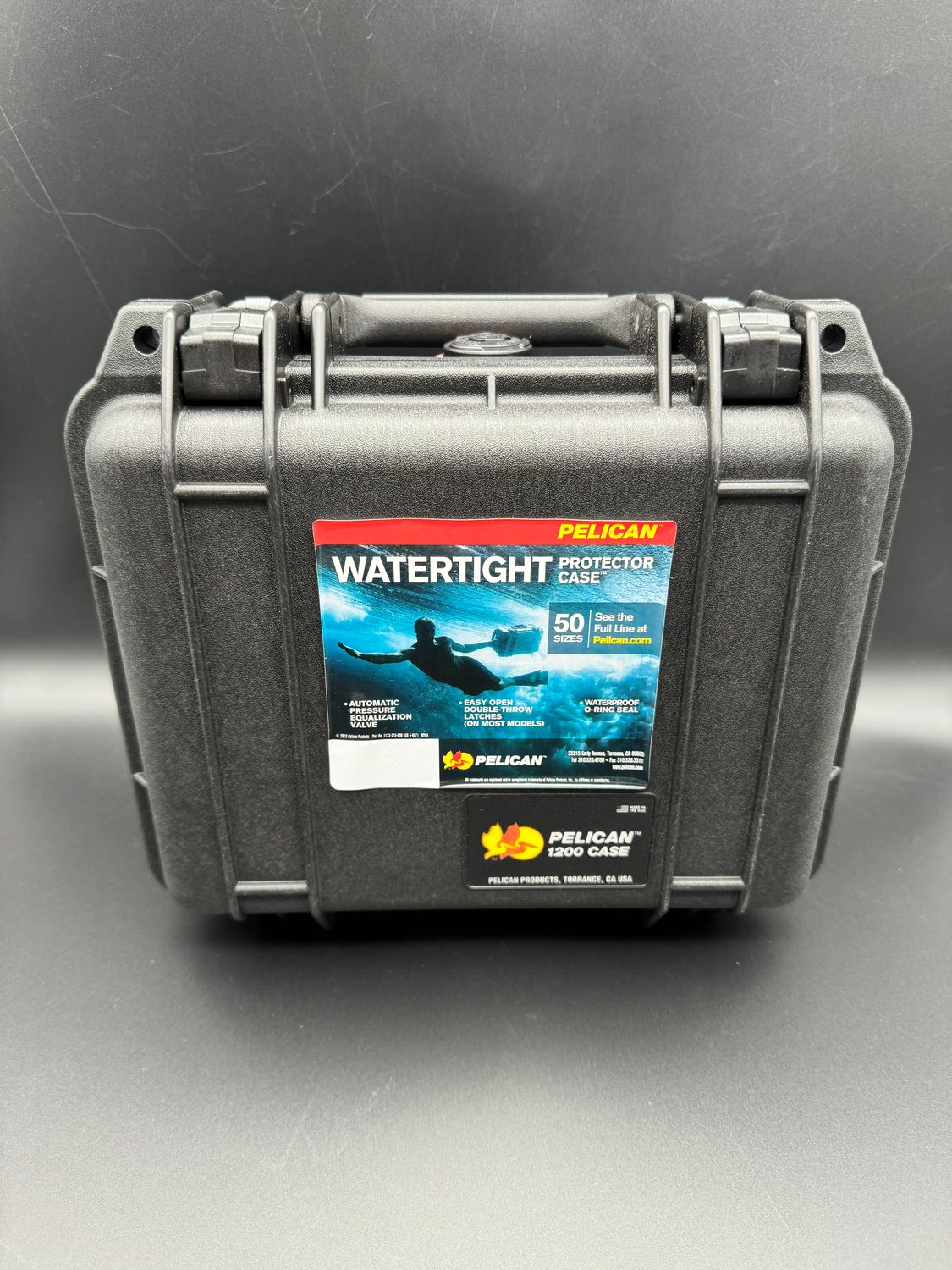 Pelican Case 1200, Size: Black