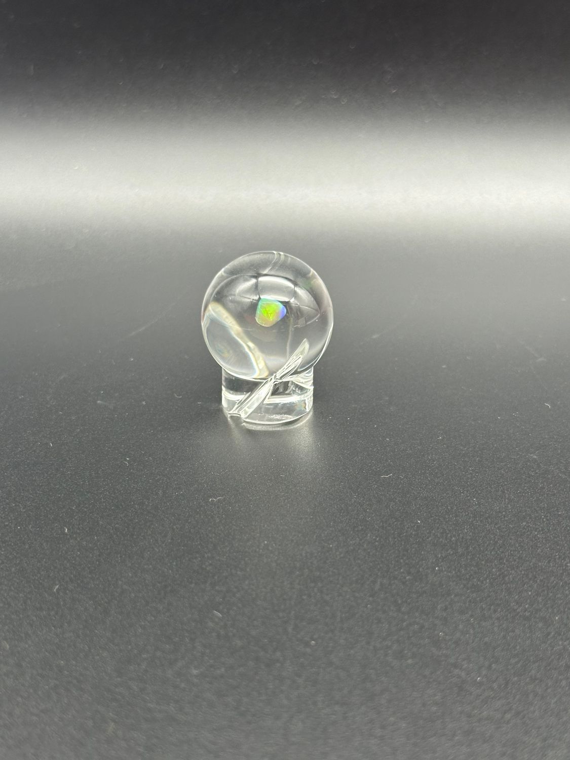 one trick pony spinner cap with opal- green