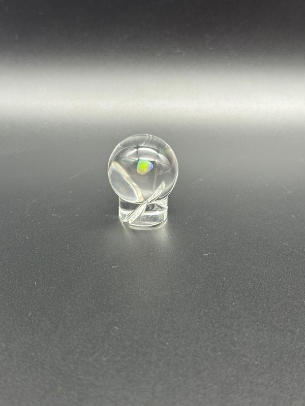 one trick pony spinner cap with opal- green