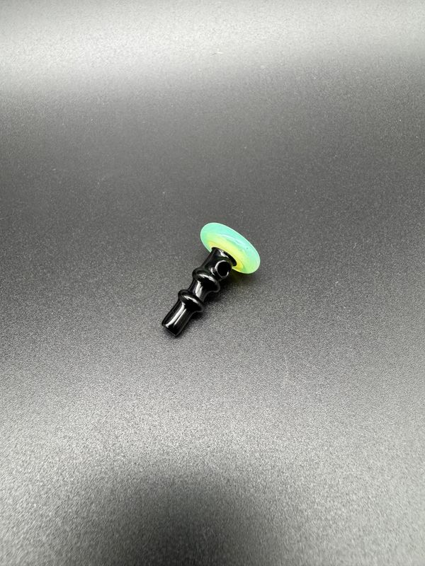 Bhoro Glass Joystick Black &amp; Mint