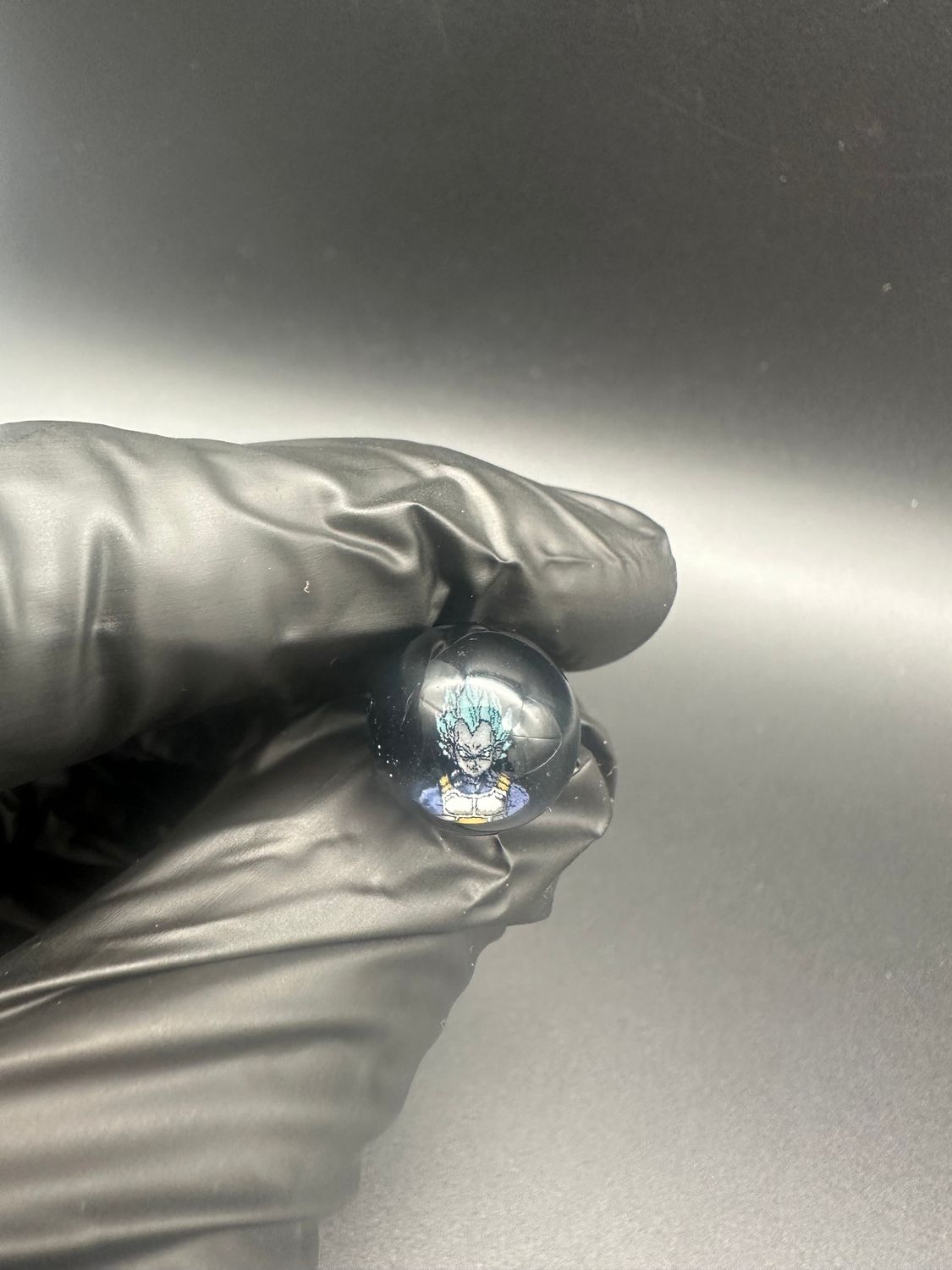 Keys Glass Joystick Cap Vegeta