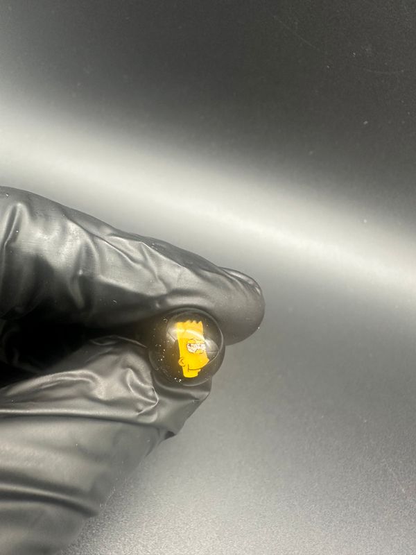 Keys Glass Joystick Bart Simpson