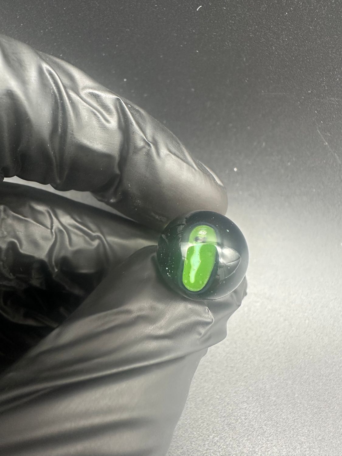 keys glass joystick cap - pickle rick