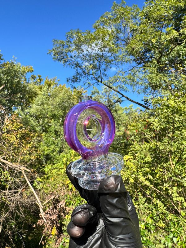 Randohm glass ohm dry top (Puffco)- Royal Jelly