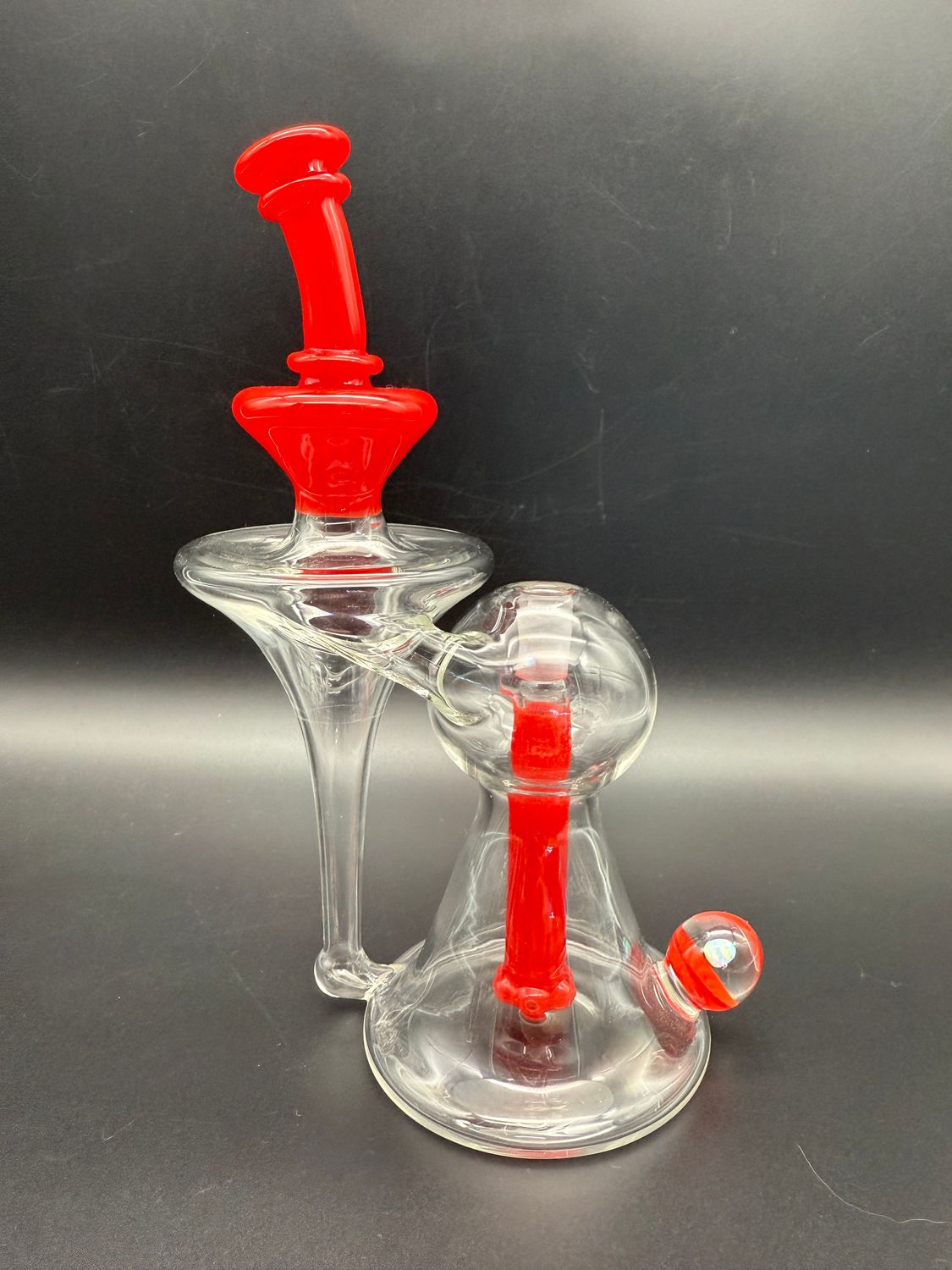 Lid Glass Recessed Recycler 10mm Poppy