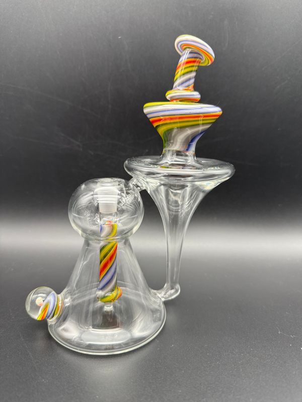 Lid Glass Recessed Recycler 10mm LInework