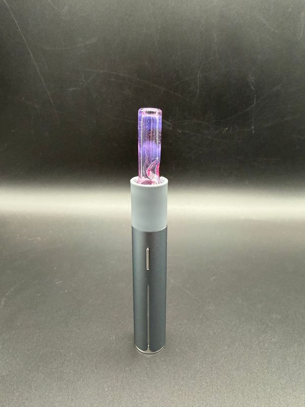 Steve H. Glass pivot spinner top (includes 3mm opal sphere with each one)- pink