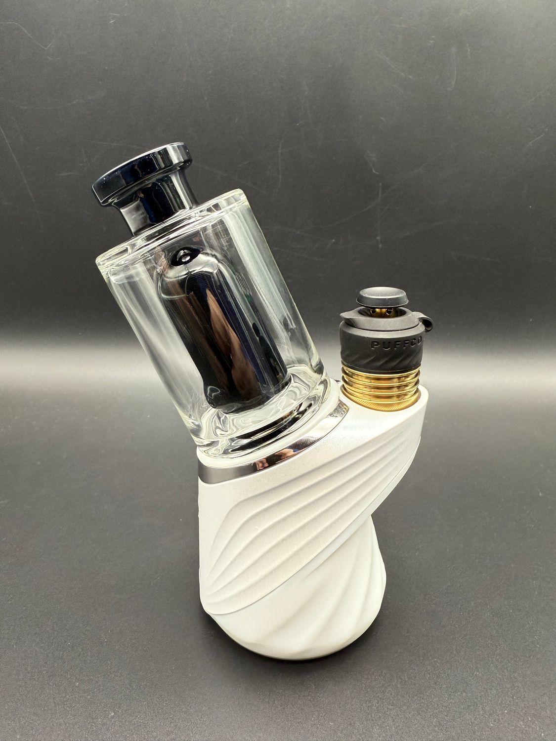 Randohm glass mini chugger top (Puffco)- Galaxy
