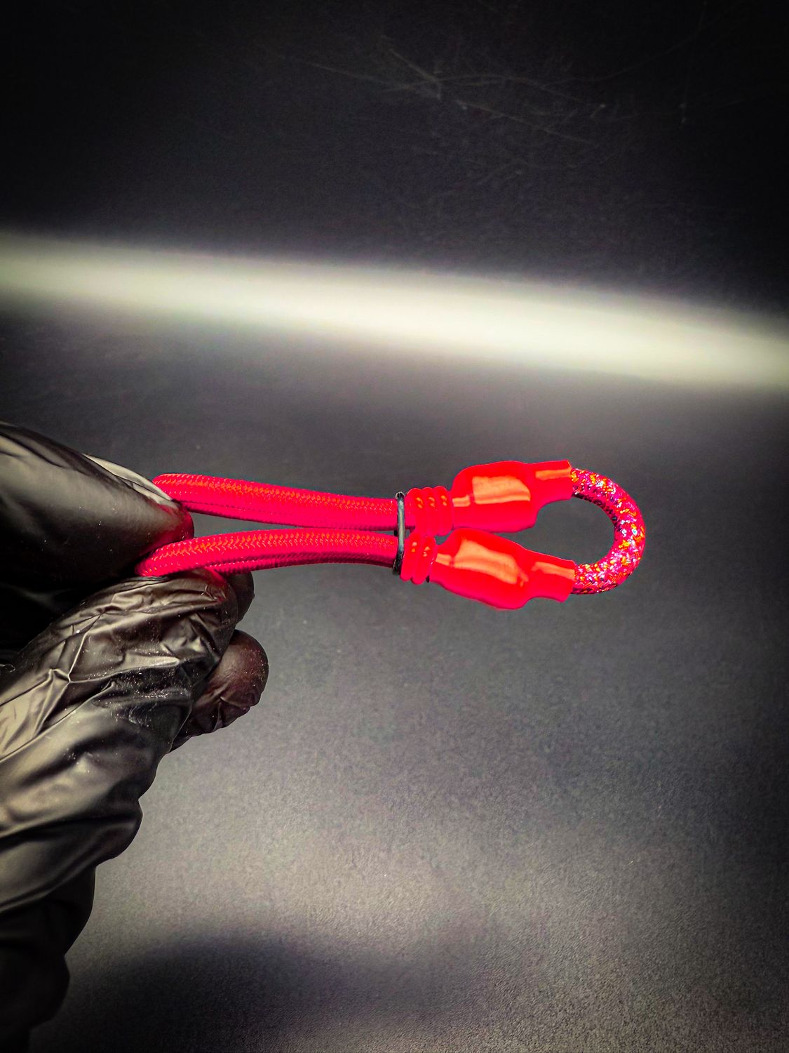 tuff tether premium nexus tether- red sparkle