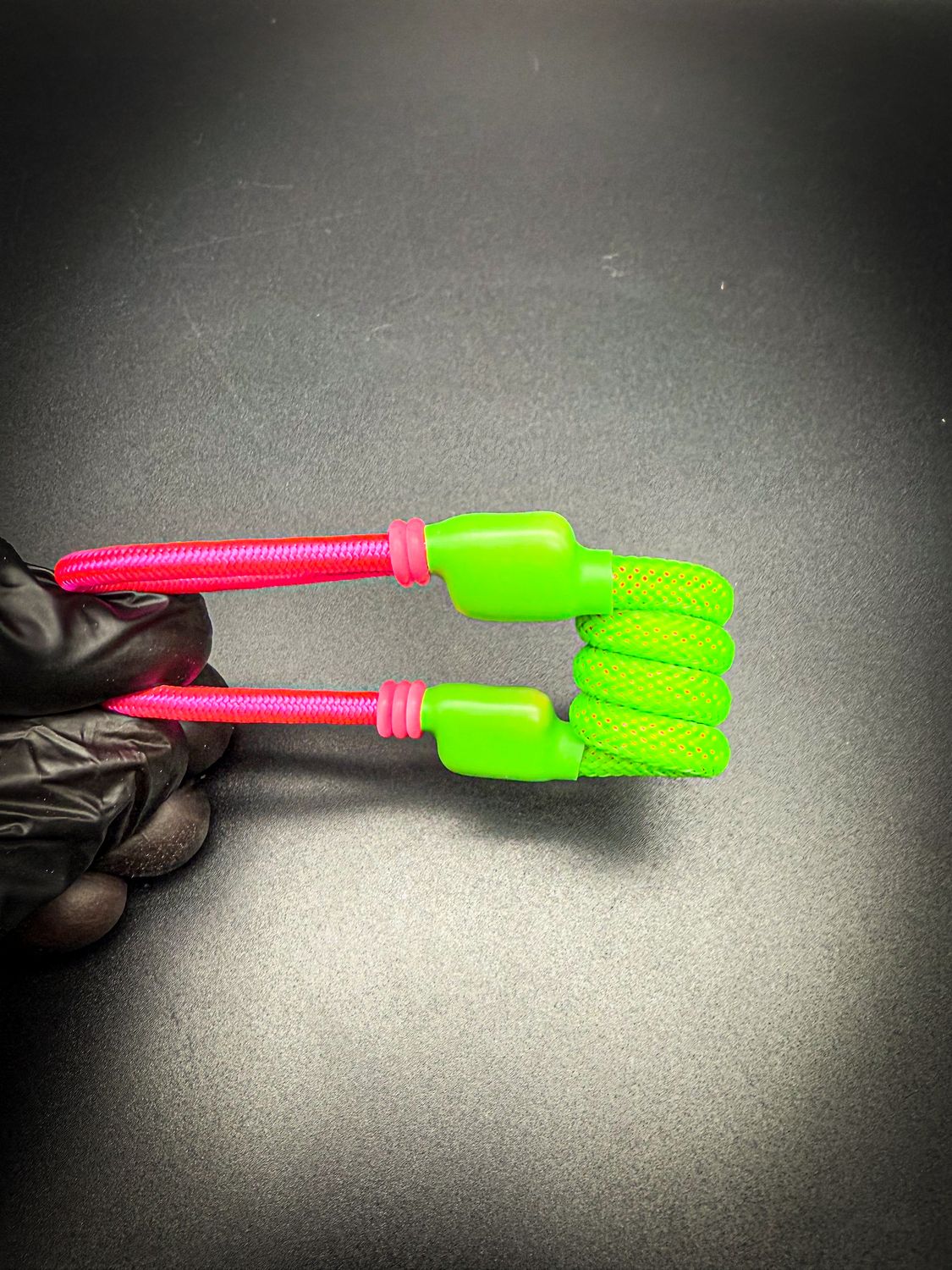tuff tether premium original coil tether- watermelon