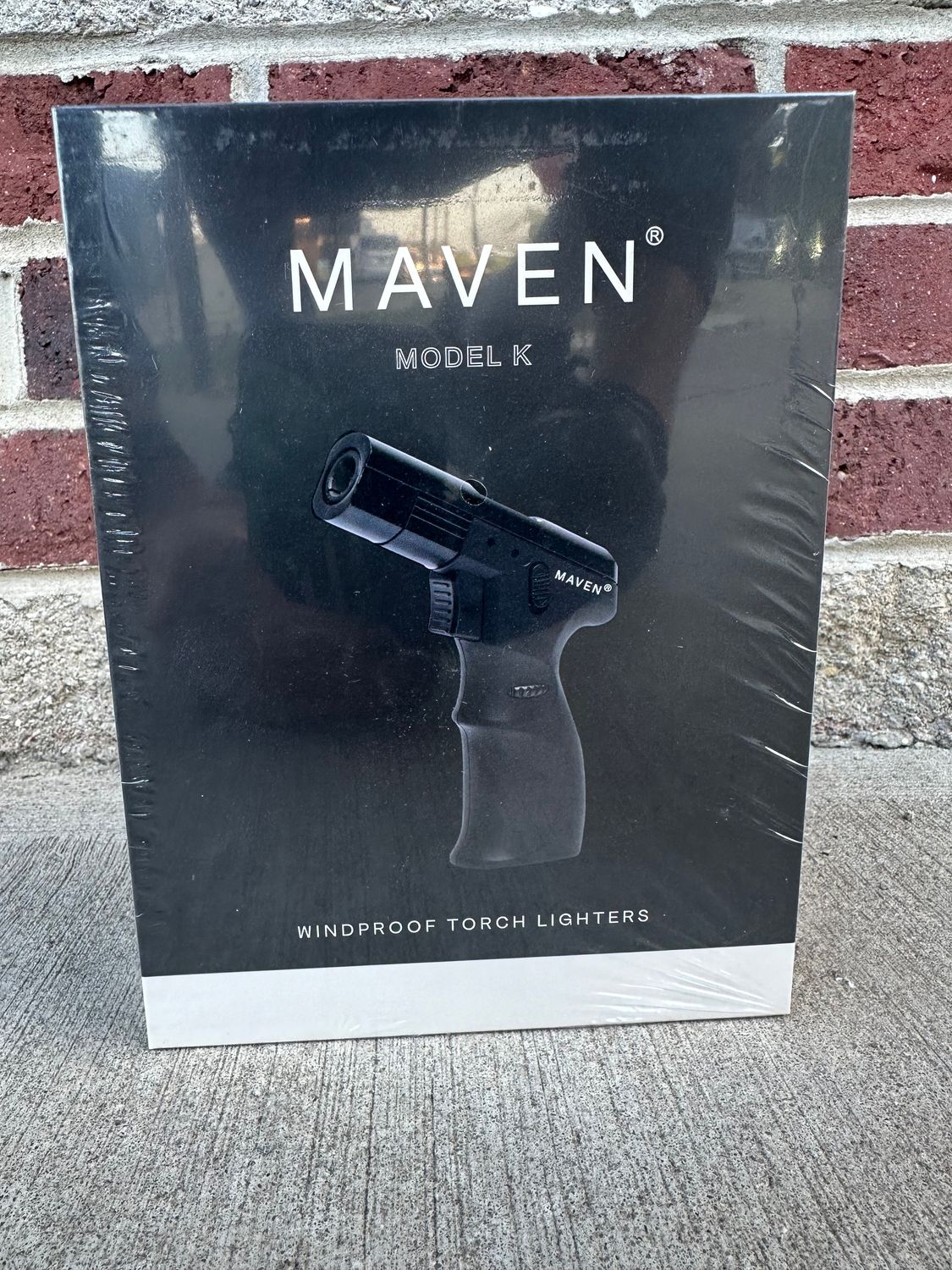Maven Torch Model K with Ergonomic Grip, Color: Black