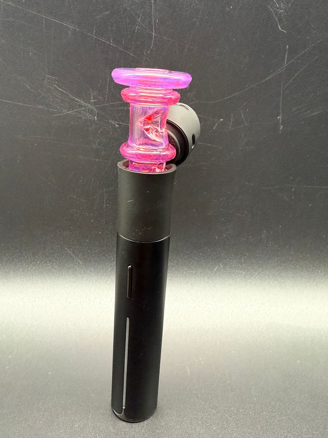 Gatez glass full color pivot top- telemagenta