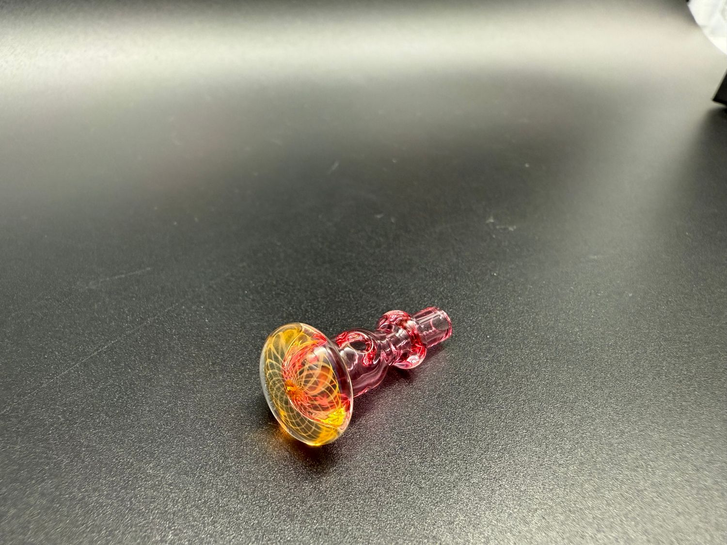 gatez glass fumichello joystick caps- gold ruby