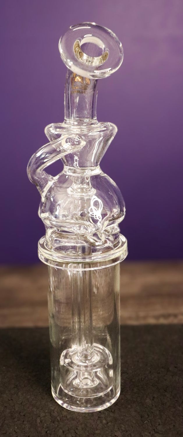Cali Bear Dr. Dabber Switch 2 Fab Recycler Top (Clear)