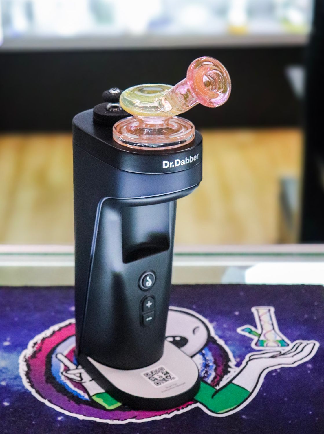 Charlie Shaw Dr. Dabber Switch 2 Dry Top (Fumed - Bent Neck)