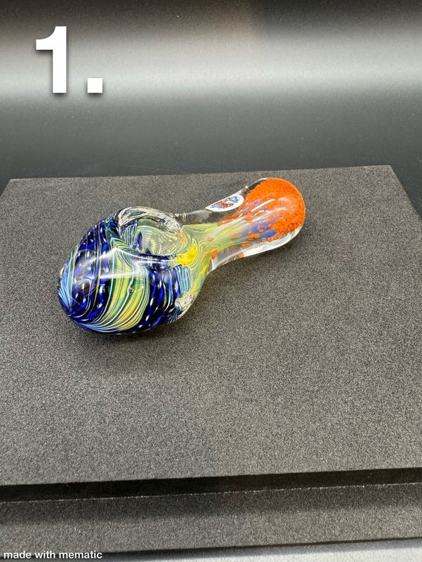 Crush Glass Handpipe