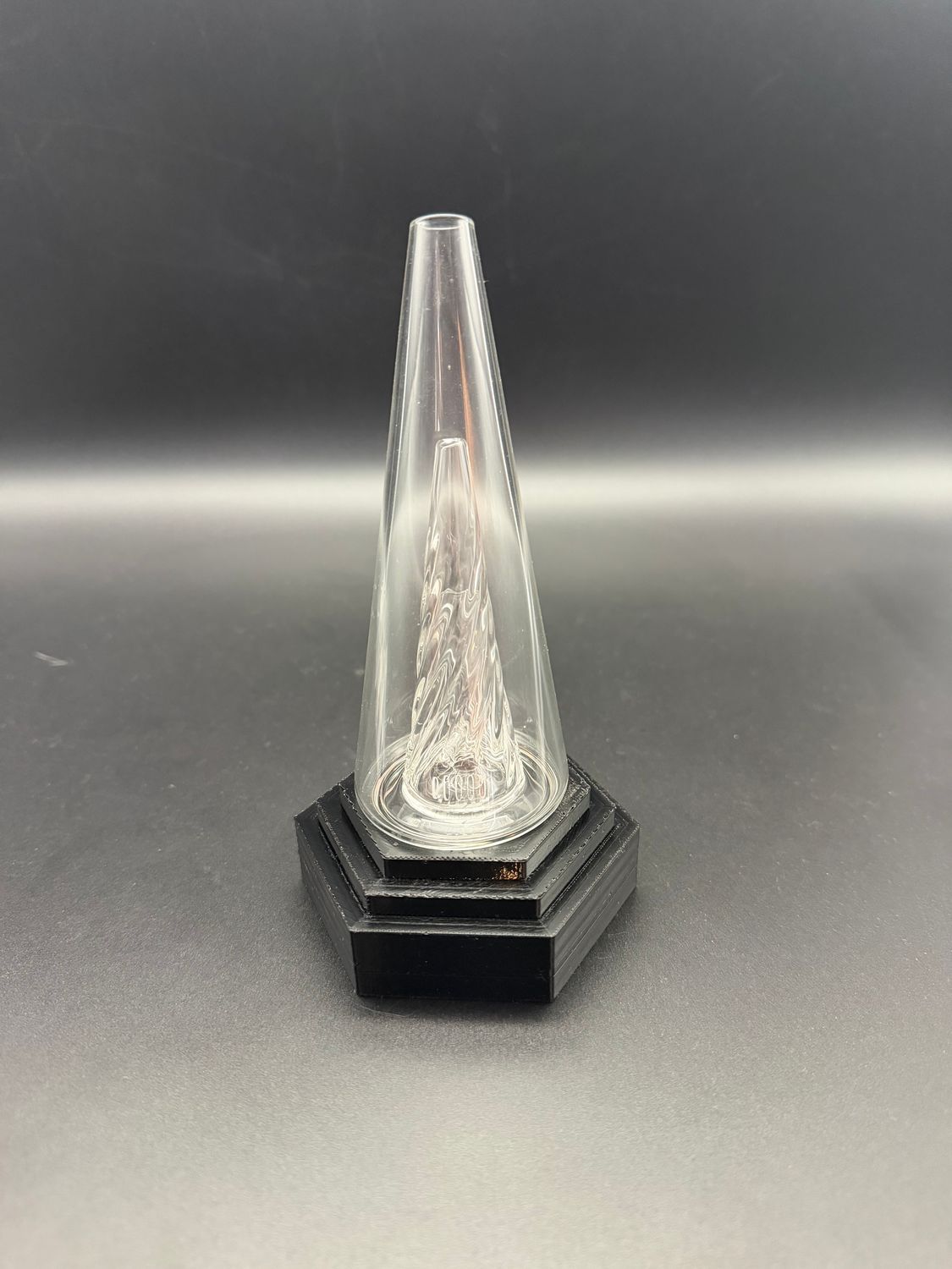 3D printed Puffco glass stand - black