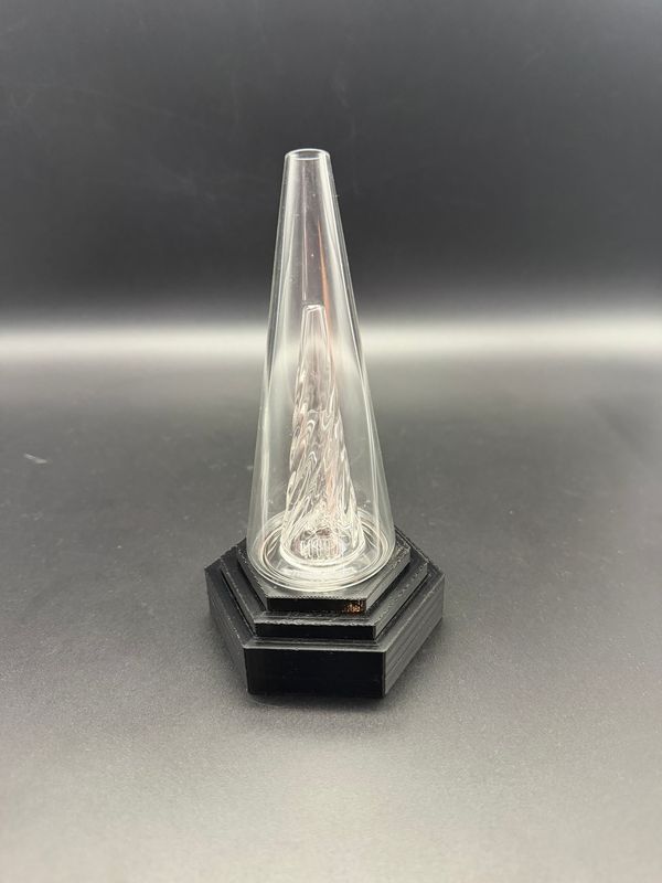 3D printed Puffco glass stand - black