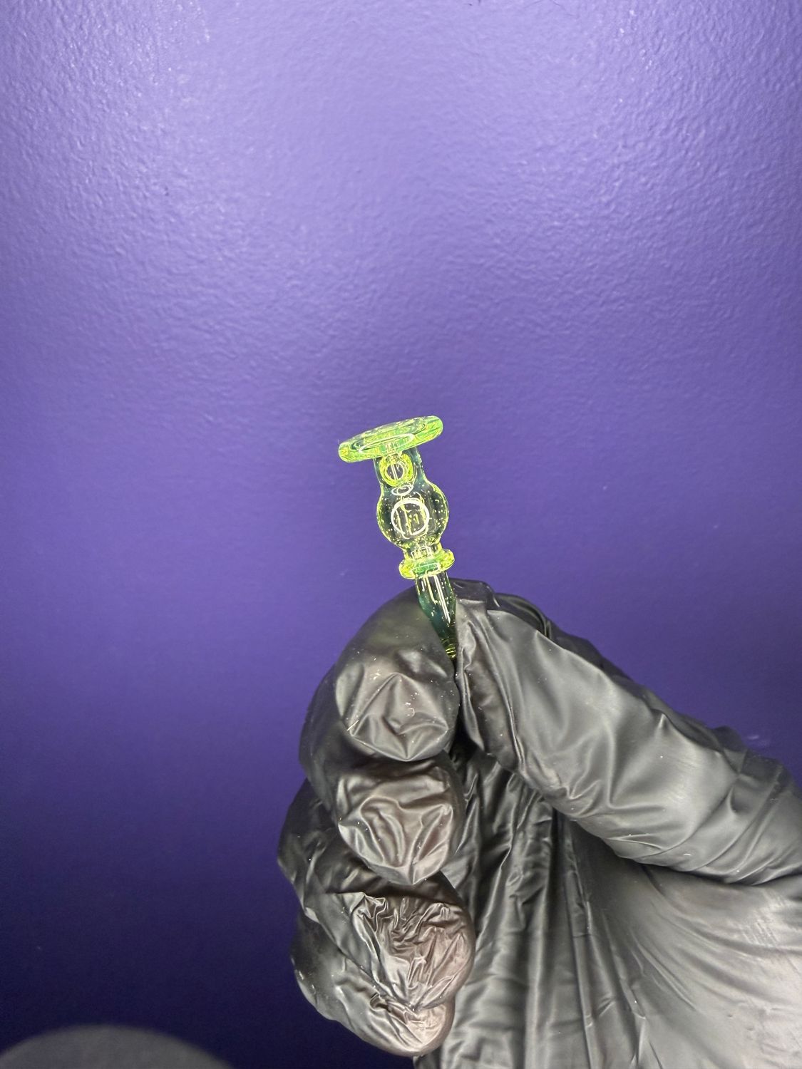Charlie shaw glass Dr. Dabber Switch go cap - slime green