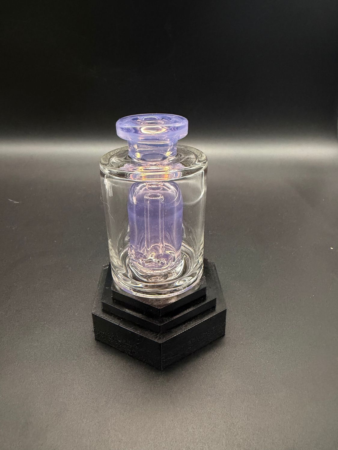 3D printed Focus V Carta 2 glass stand - black