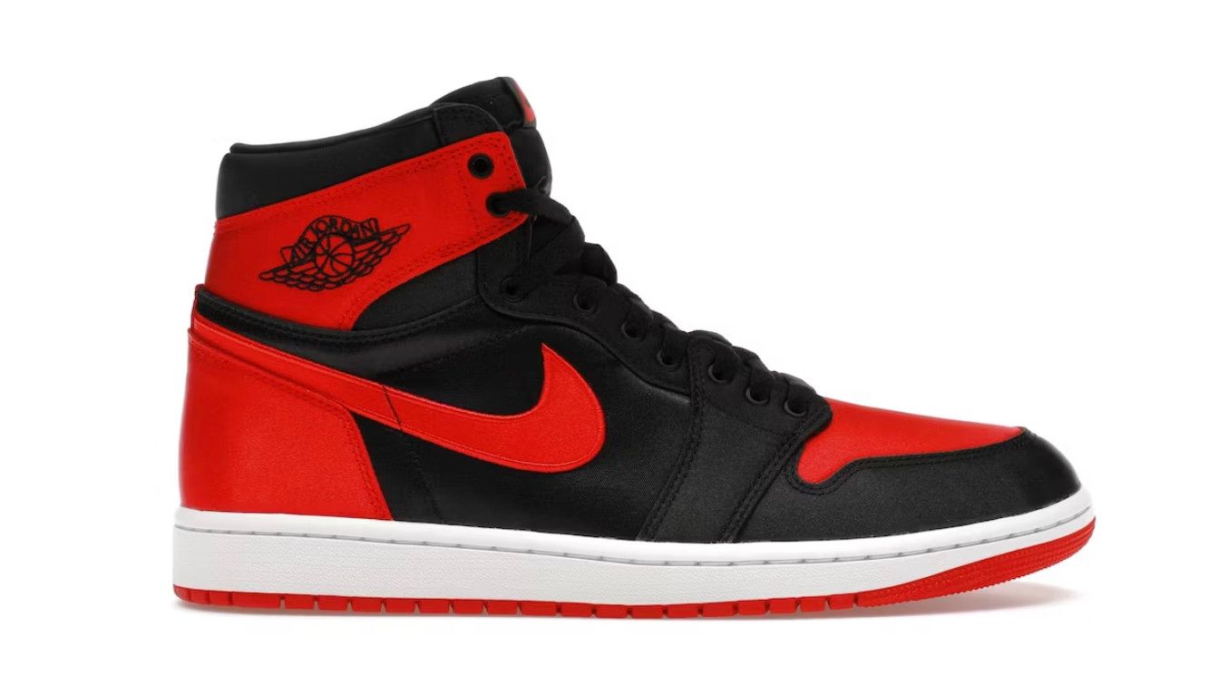 Wmn&#39;s Air Jordan 1 High OG &#39;Satin Bred&#39;