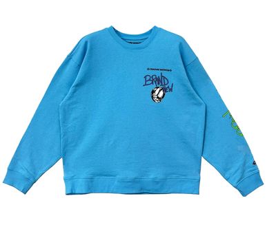 Chrome Hearts Matty Boy &#39;Brand New&#39; Crewneck Blue