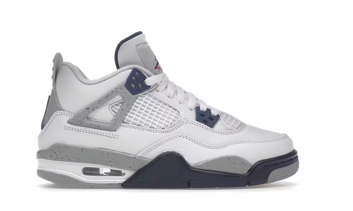 GS Air Jordan 4 Retro &#39;Midnight Navy&#39;