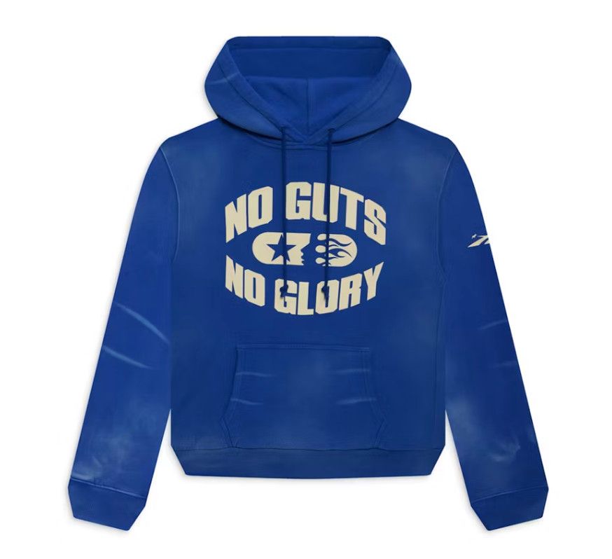 HellStar Studios &#39;No Guts No Glory&#39; Hoodie Blue