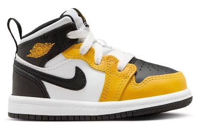 TD Air Jordan 1 Mid &#39;Yellow Ochre&#39;, Size: | 2c |