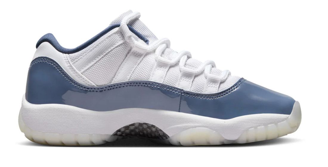 GS Air Jordan 11 Low Retro &#39;Diffused Blue&#39;