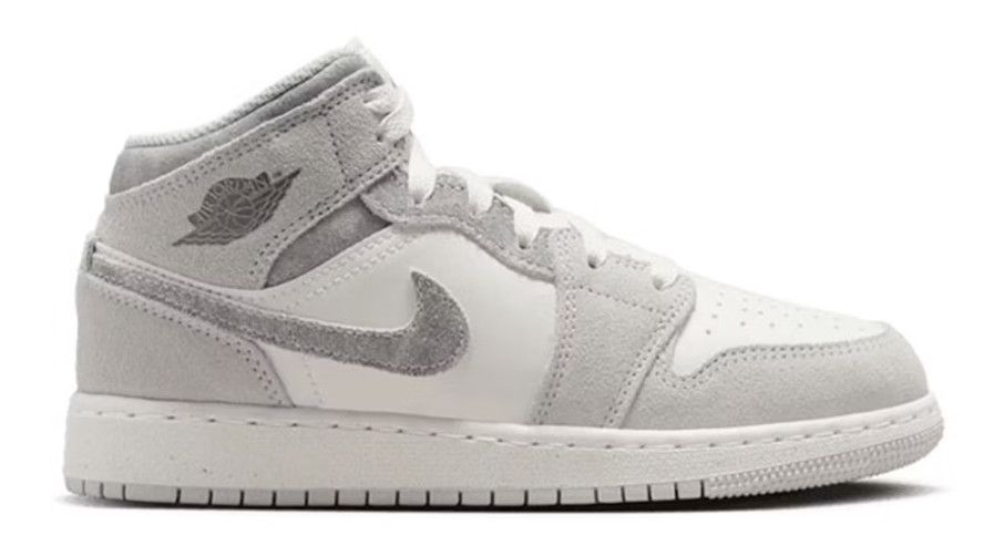GS Air Jordan 1 Mid SE &#39;Neutral Grey&#39;